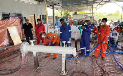 Product Training Theory & Hands-On for Offshore Crews – HPC Thermal Insulation Coating