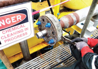 Chemical Cleaning for Process, Fuel & Seal Gas Internal Pipe during Pre-Commissioning of Semarang EOR Phase 2 – 2018