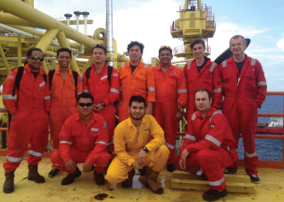 Flexible Riser Repair using Armadillo (Polymer based Clamp) 2015