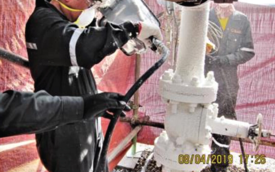 Thermal Insulation Coating for 230° Celsius of live Pipe 2019